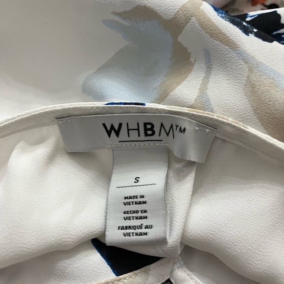 WHBM LONG SLEEVE PULL OVERHEAD TOP, SIZE S - Picture 5 of 5